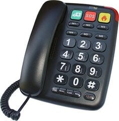 Dartel LJ-300, melns cena un informācija | Stacionārie telefoni | 220.lv