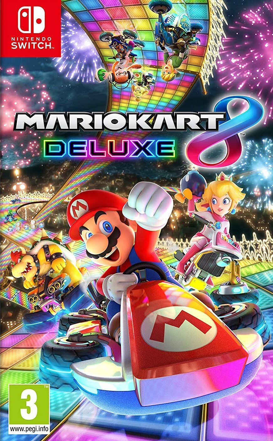 Компьютерная игра Mario Kart 8 Deluxe NSW цена | 220.lv