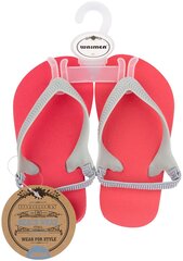 Waimea шлепанцы для девочек Rio, коралловые/серебристые цена и информация | Детская обувь для плавания | 220.lv