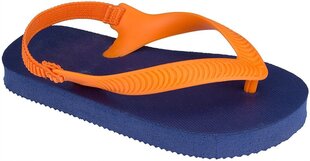 Waimea детские шлепанцы Rio, темно-синие/оранжевые цена и информация | Детская обувь для плавания | 220.lv