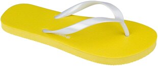 Waimea čības meitenēm Mambo Beach, yellow/white cena un informācija | Bērnu apavi pludmalei | 220.lv