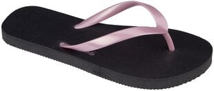 Waimea čības meitenēm Mambo Beach, black/pink цена и информация | Детская обувь для плавания | 220.lv