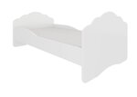 Bērnu gulta ADRK Furniture Casimo White, 140x70cm