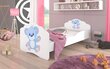 Bērnu gulta ADRK Furniture Casimo Blue Bear, 160x80cm цена и информация | Bērnu gultas | 220.lv