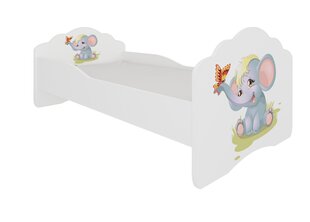 Детская кровать ADRK Furniture Casimo Elephant, 160 x 80 см цена и информация | Детские кровати | 220.lv