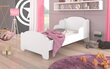 Bērnu gulta ADRK Furniture Amadis 164, 80x160 cm, balta cena un informācija | Bērnu gultas | 220.lv