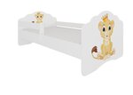 Детская кровать со съемной защитой ADRK Furniture Casimo Lion, 70x140 см