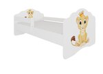 Детская кроватка со съемным ограждением ADRK Furniture Casimo Lion, 80 x 160 см