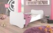 Bērnu gulta ADRK Furniture Gonzalo White 164, 160x80cm цена и информация | Bērnu gultas | 220.lv