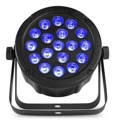 BeamZ SLIMPAR45 Gaismu efekts 18X 3W 3-IN-1 RGB LEDS DMX cena un informācija | Svētku dekorācijas | 220.lv