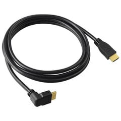 Kabeļi Sbox HDMI-HDMI 1.4 M/M 90 1.5m HDMI-90-15 cena un informācija | Kabeļi un vadi | 220.lv