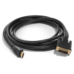 Sbox HDMI-DVI-2/R HDMI-DVI (24+1) M/M 2 м цена и информация | Кабели и провода | 220.lv