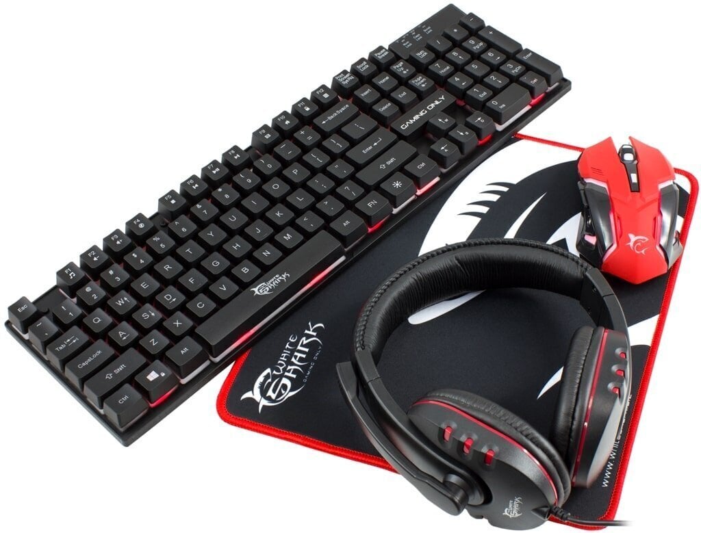 White Shark Gaming Combo Comanche GC-4101 cena un informācija | Klaviatūras | 220.lv