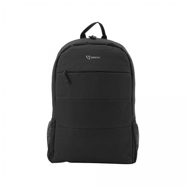 Sbox Notebook Backpack Toronto 15,6" NSS-19044 black cena un informācija | Somas portatīvajiem datoriem | 220.lv