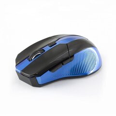 SBOX WM-9017BBL Optical Mouse Wireless - Black/Blue (PC) cena un informācija | Peles | 220.lv