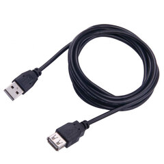 Удлинитель Sbox USB A-A M/F 2 M USB-1022 цена и информация | Кабели и провода | 220.lv