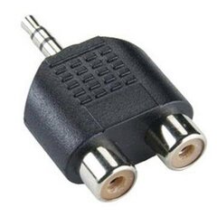 SBOX 3.5mm RCA adapteris cena un informācija | Kabeļi un vadi | 220.lv