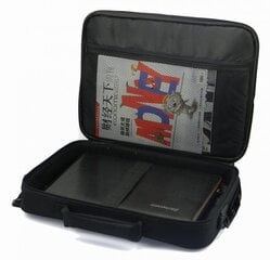 Сумка для ноутбука Sbox NSS-88120 Wall Street 17,3&quot;, черная цена и информация | Рюкзаки, сумки, чехлы для компьютеров | 220.lv