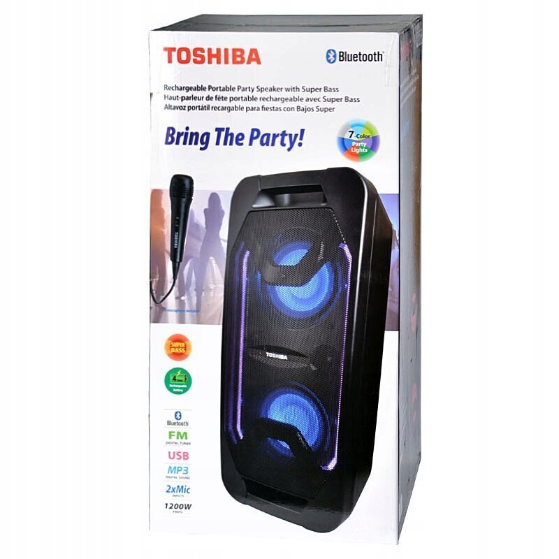 Toshiba skaļrunis, melns цена и информация | Skaļruņi | 220.lv