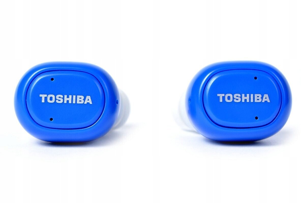 Toshiba austiņas, zilas cena un informācija | Austiņas | 220.lv