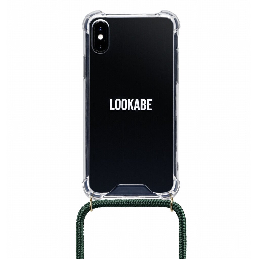 Lookabe kaklarota iPhone X/Xs zelta zaa loo013 cena un informācija | Telefonu vāciņi, maciņi | 220.lv