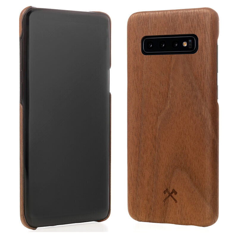 Woodcessories EcoCase Samsung S10+ walnut eco294 цена и информация | Telefonu vāciņi, maciņi | 220.lv