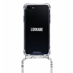 Lookabe Necklace Snake Edition iPhone 7/8 sudraba ska loo016 cena un informācija | Telefonu vāciņi, maciņi | 220.lv