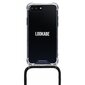 Lookabe kaklarota iPhone 7/8+ zelta melna loo002 цена и информация | Telefonu vāciņi, maciņi | 220.lv