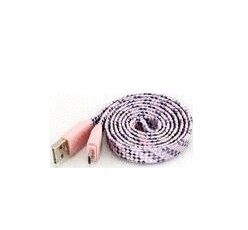 Sbox USB to Micro USB 2.0 Male to Male 1m Colorfull Blister Rose цена и информация | Кабели для телефонов | 220.lv