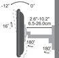 Sbox LCD-2901 19-43” cena un informācija | TV kronšteini | 220.lv