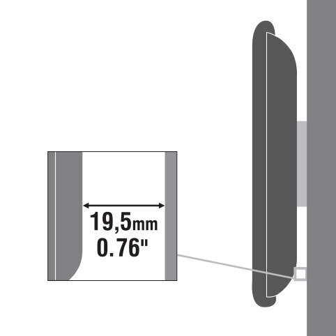 Sbox PLB-2222F 23-43” цена и информация | TV kronšteini | 220.lv