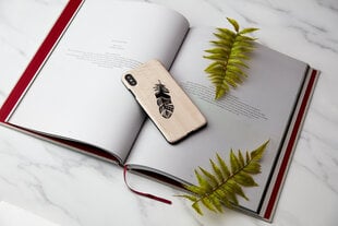 Чехол MAN&WOOD для iPhone XS Max, черный цена и информация | Чехлы для телефонов | 220.lv