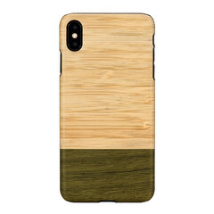 Чехол MAN&WOOD для iPhone XS Max, черный цена и информация | Чехлы для телефонов | 220.lv