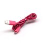 Sbox USB to Micro USB - 1M, Pink cena un informācija | Savienotājkabeļi | 220.lv