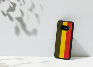 MAN&WOOD SmartPhone case Galaxy S10e reggae black cena un informācija | Telefonu vāciņi, maciņi | 220.lv