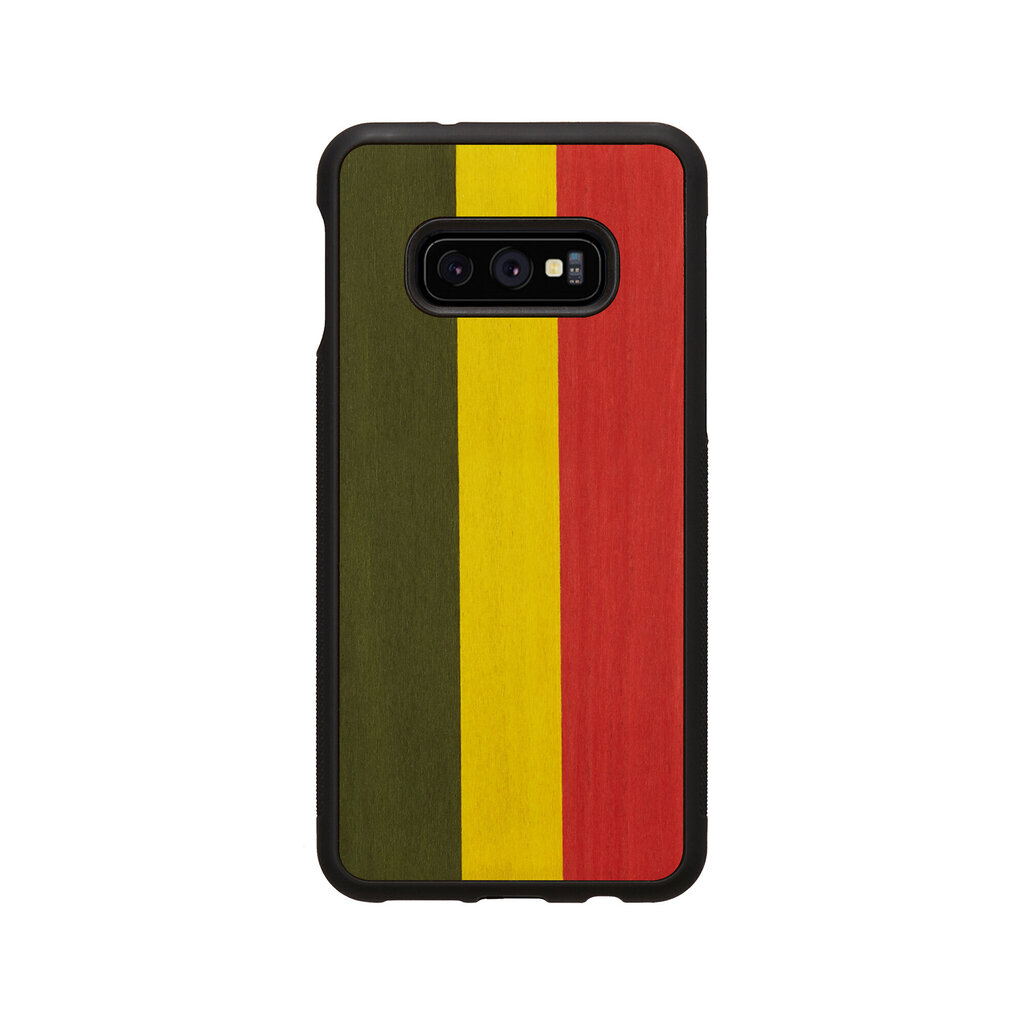 MAN&WOOD SmartPhone case Galaxy S10e reggae black cena un informācija | Telefonu vāciņi, maciņi | 220.lv