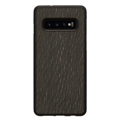 MAN&WOOD SmartPhone case Galaxy S10 carbalho black cena un informācija | Telefonu vāciņi, maciņi | 220.lv
