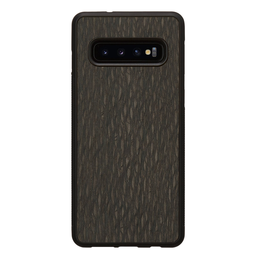 MAN&WOOD SmartPhone case Galaxy S10 carbalho black cena un informācija | Telefonu vāciņi, maciņi | 220.lv