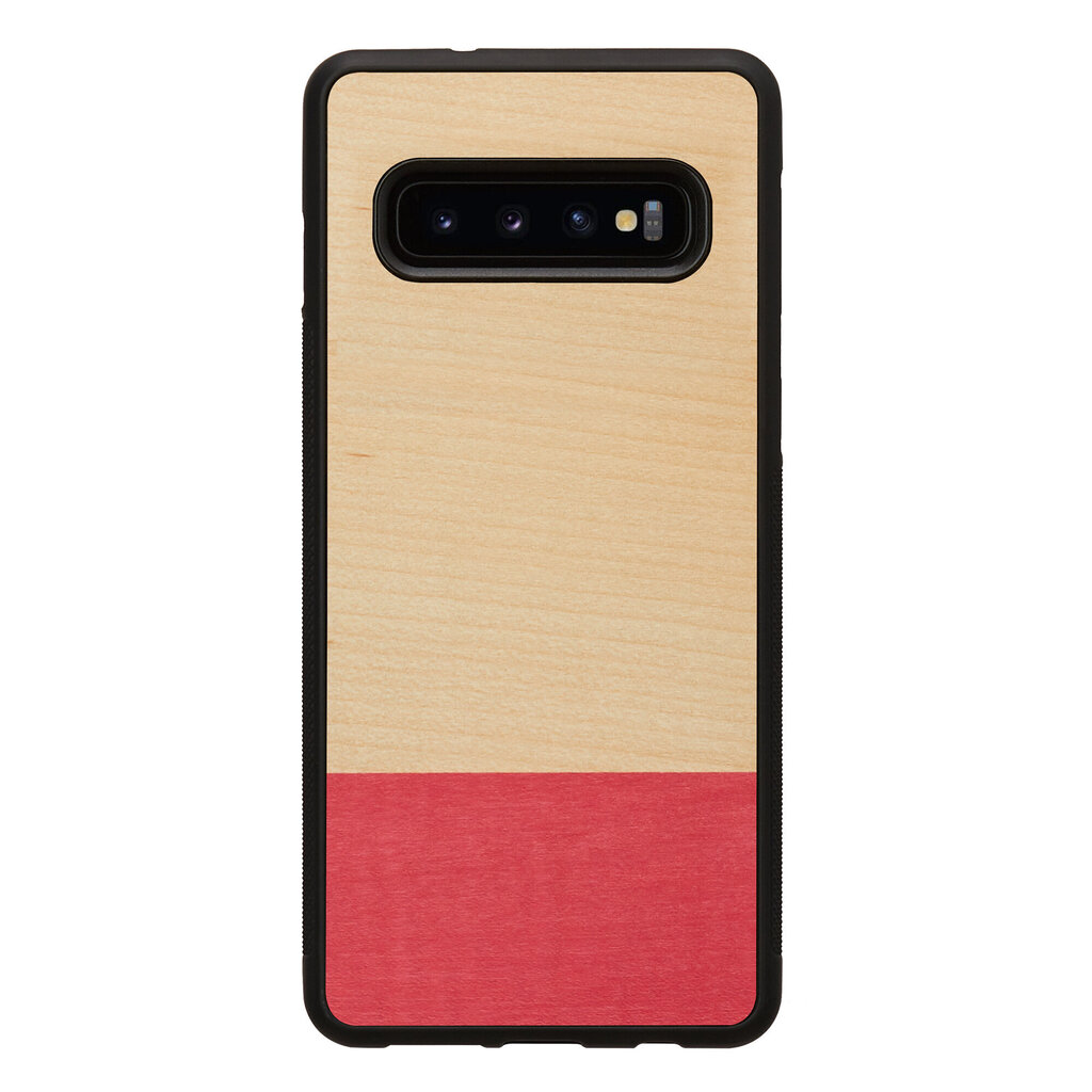 MAN&WOOD SmartPhone case Galaxy S10 miss match black цена и информация | Telefonu vāciņi, maciņi | 220.lv