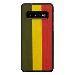 MAN&WOOD SmartPhone case Galaxy S10 reggae black cena un informācija | Telefonu vāciņi, maciņi | 220.lv