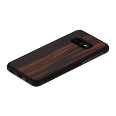 MAN&WOOD SmartPhone case Galaxy S10e ebony black цена и информация | Чехлы для телефонов | 220.lv