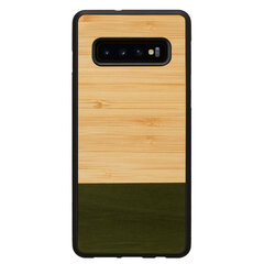MAN&WOOD SmartPhone case Galaxy S10 Plus bamboo forest black cena un informācija | Telefonu vāciņi, maciņi | 220.lv