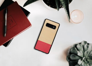 MAN&WOOD SmartPhone case Galaxy S10 Plus miss match black цена и информация | Чехлы для телефонов | 220.lv