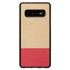 MAN&WOOD SmartPhone case Galaxy S10 Plus miss match black cena un informācija | Telefonu vāciņi, maciņi | 220.lv