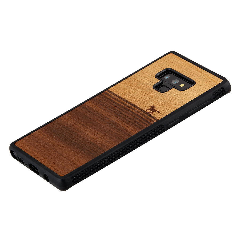 MAN&WOOD SmartPhone case Galaxy Note 9 mustang black cena un informācija | Telefonu vāciņi, maciņi | 220.lv