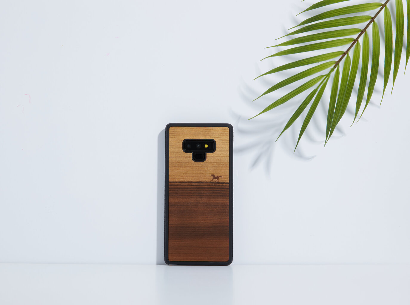 MAN&WOOD SmartPhone case Galaxy Note 9 mustang black cena un informācija | Telefonu vāciņi, maciņi | 220.lv