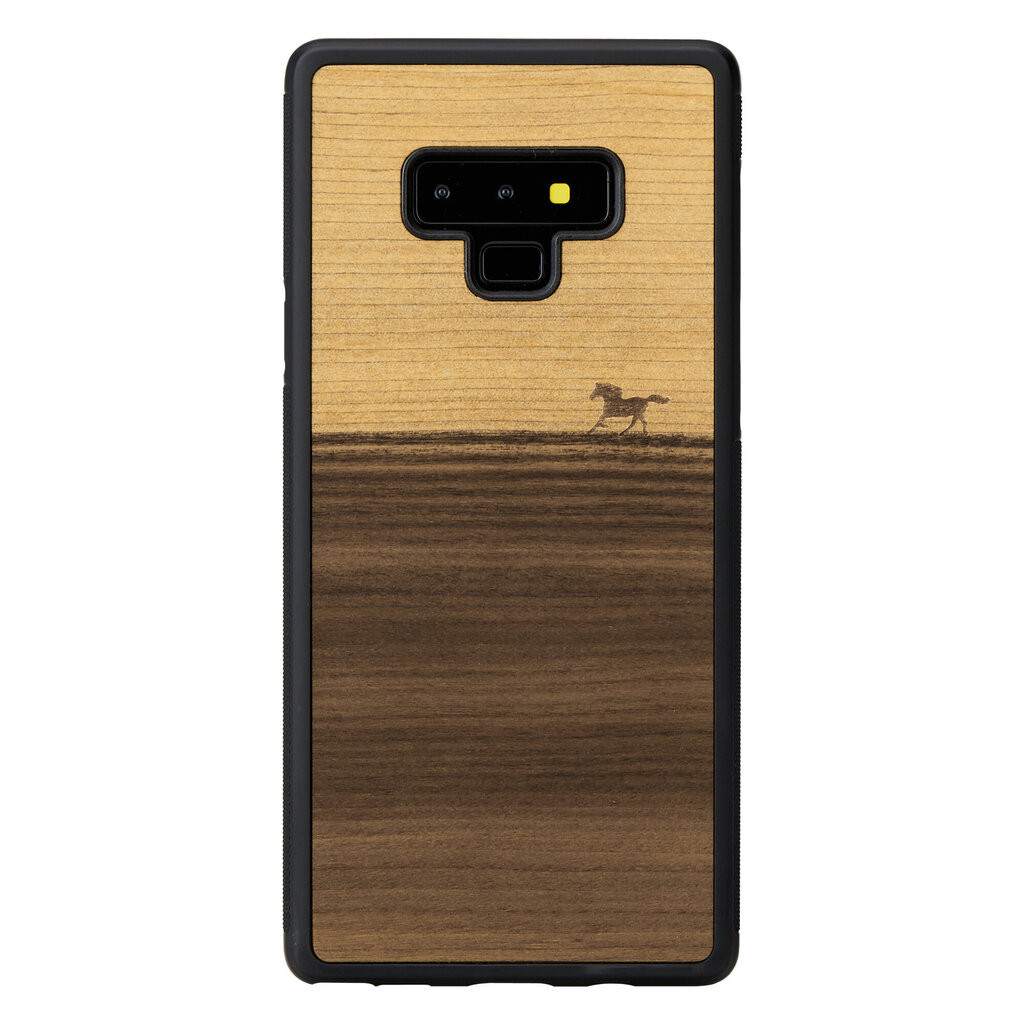 MAN&WOOD SmartPhone case Galaxy Note 9 mustang black cena un informācija | Telefonu vāciņi, maciņi | 220.lv