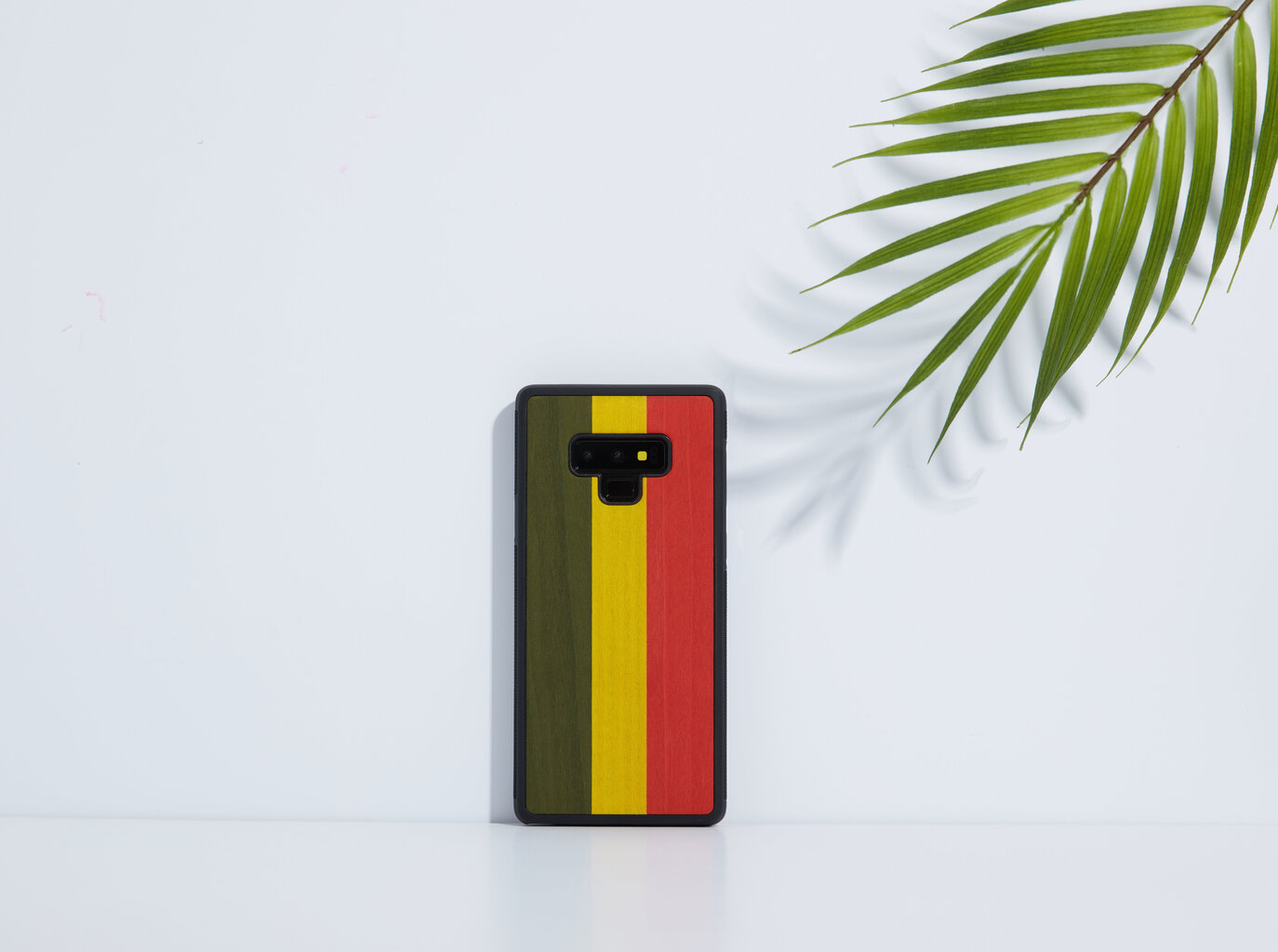 MAN&WOOD SmartPhone case Galaxy Note 9 reggae black cena un informācija | Telefonu vāciņi, maciņi | 220.lv