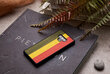 MAN&WOOD SmartPhone case Galaxy Note 9 reggae black cena un informācija | Telefonu vāciņi, maciņi | 220.lv