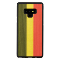 MAN&WOOD SmartPhone case Galaxy Note 9 reggae black cena un informācija | Telefonu vāciņi, maciņi | 220.lv